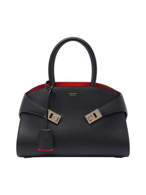 FERRAGAMO Ferragamo Women Medium Bicolor Hug Handbag