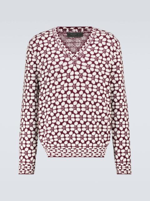 Prada Wool and cashmere-blend sweater