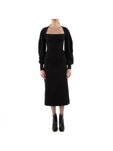 Elleme Square Collar Jersey Dress