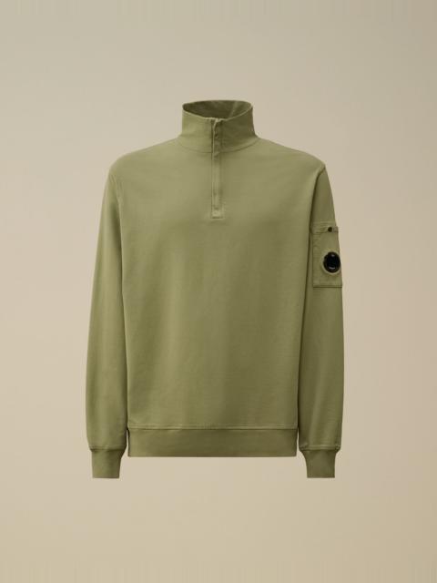 C.P. Company Light Fleece Half Zip Sweatshirt