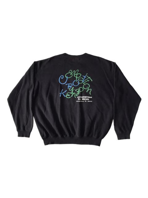 KENZO Composition By Kenzo Sweatshirt Made in Japan