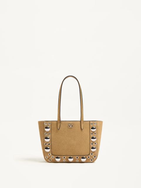 Valentino VALENTINO GARAVANI NELLCÔTE MINI SUEDE SHOPPING BAG