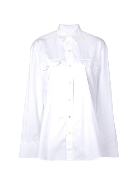 Release 03 tailored poplin shirt