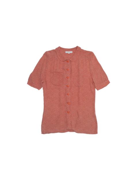 SAINT LAURENT *NoTariff 90s Yves Saint Laurent Dot Pattern Womens Top