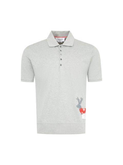 Thom Browne REINDEER HECTOR POLO SHIRT