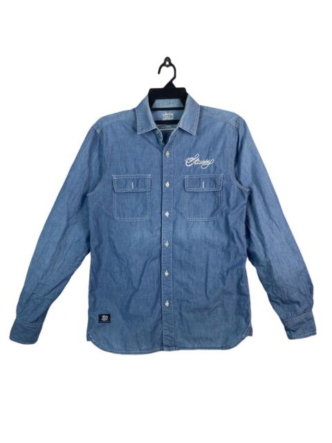 Dickies for Stussy global roots workwear shirts