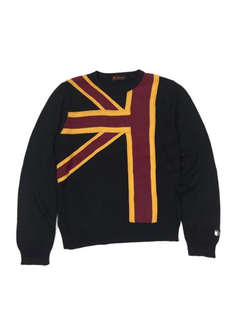Other Designers Ben Sherman - Rare!Ben Sherman knitted union jack crewneck sweatshirt