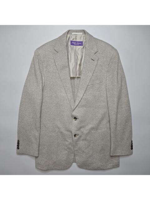 Ralph Lauren Purple Label - Gray Wool Flannel Sport Jacket