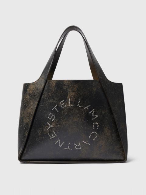 Stella McCartney Logo Large Aged Tote Bag