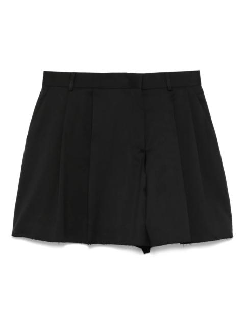 Moschino Women Virgin Wool Shorts