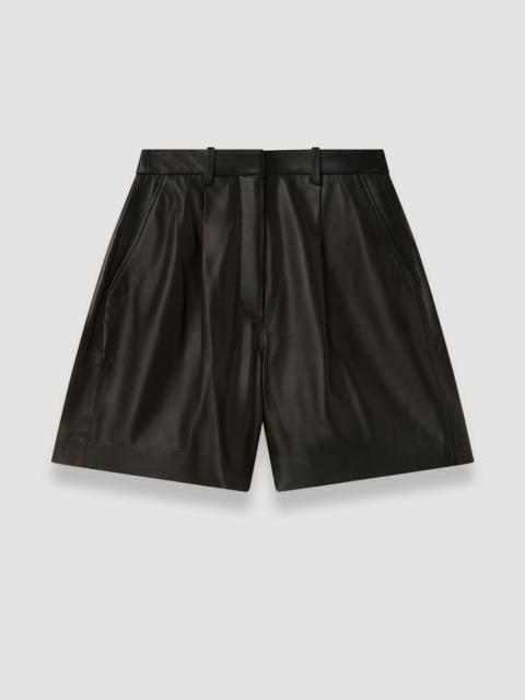 JOSEPH Suze Soft Nappa Leather Shorts