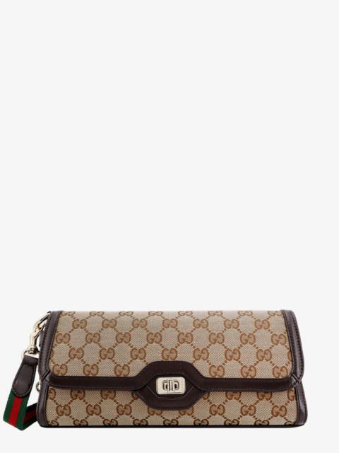 Gucci Woman Gucci Luce Woman Brown Bucket Bags