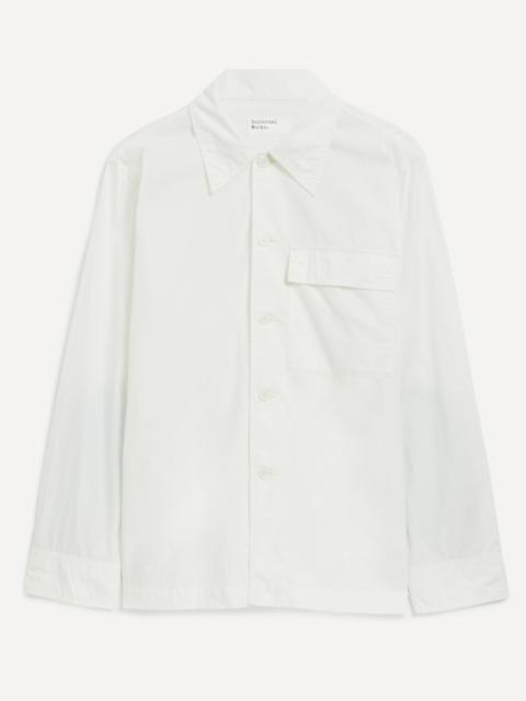 Universal Works Ecru Poplin Cruiser Shirt