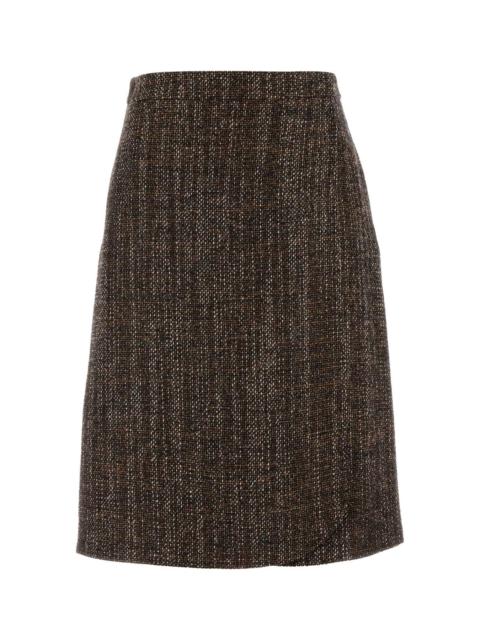 FENDI Fendi Women Multicolor Tweed Skirt