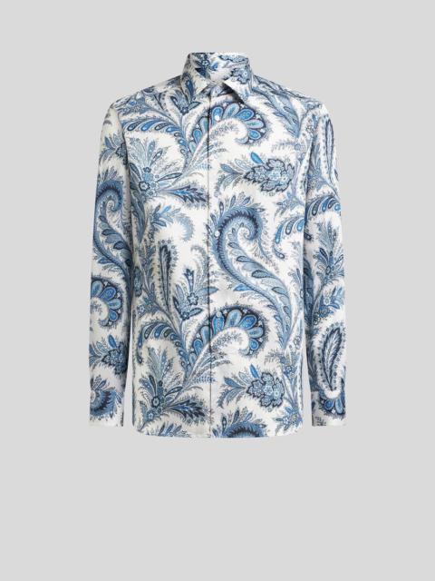 Etro FLORAL PAISLEY COTTON SHIRT