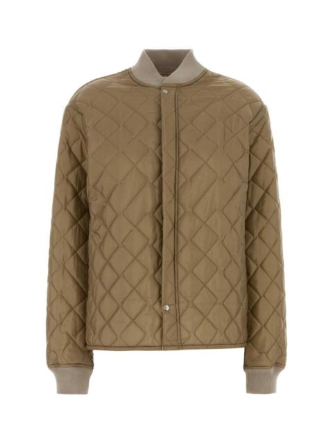 Maison Margiela Maison Margiela Women Beige Nylon Bomber Jacket