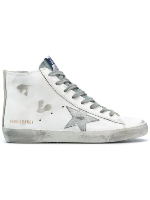Golden Goose Golden Goose Francy Silver Star White Silver (Women's)