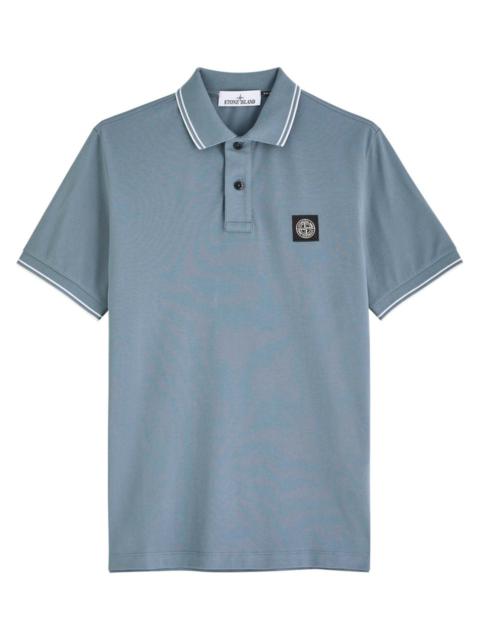 Stone Island Stone Island Piqué Cotton Polo Shirt