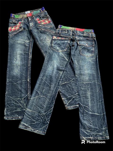 Other Designers Seditionaries - Japanese Patina Bondage Mud Rusty Lightning Distressed Jeans