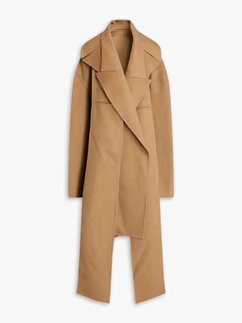 PETER DO Oversized wool and cashmere-blend felt coat