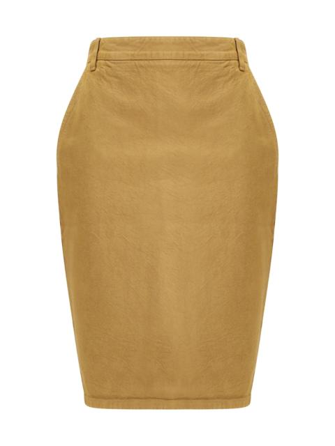 SAINT LAURENT Saint Laurent Women Denim Pencil Skirt