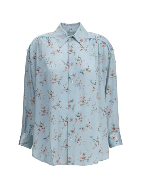 Bottega Veneta Women Silk Floral Shirt