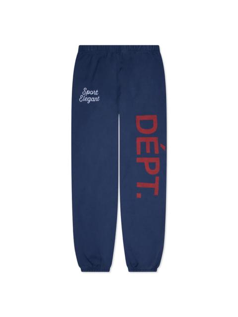 GALLERY DEPT. TEAM DÉPT. SWEATPANTS - VINTAGE NAVY