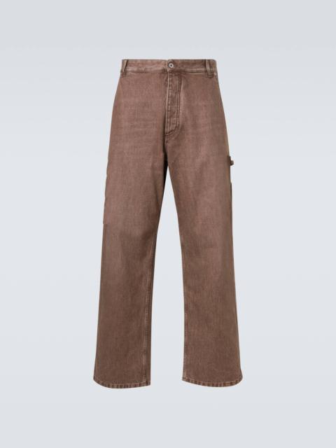 Bottega Veneta Mid-rise cargo jeans