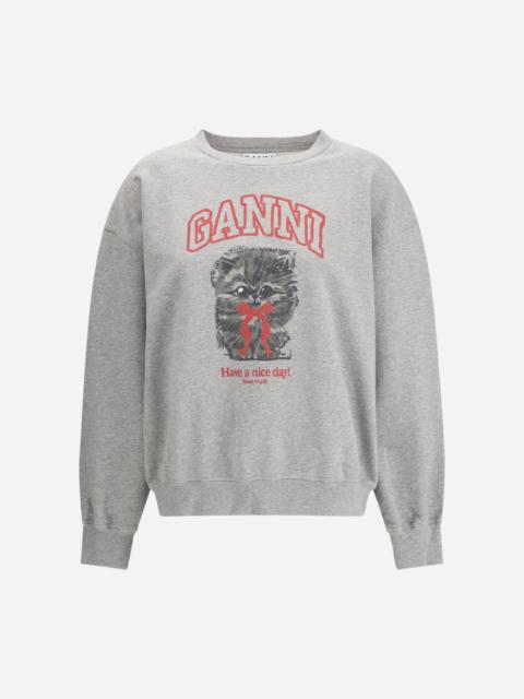 GANNI Kitty Sweatshirt