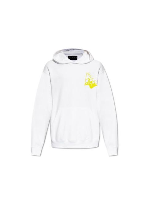 GUCCI GUCCI White Cotton Sweatshirt New And Authentic (Men's size: