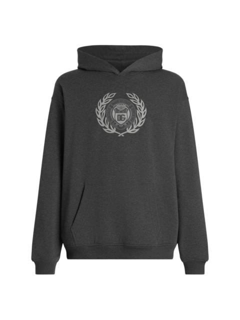 logo-print hoodie