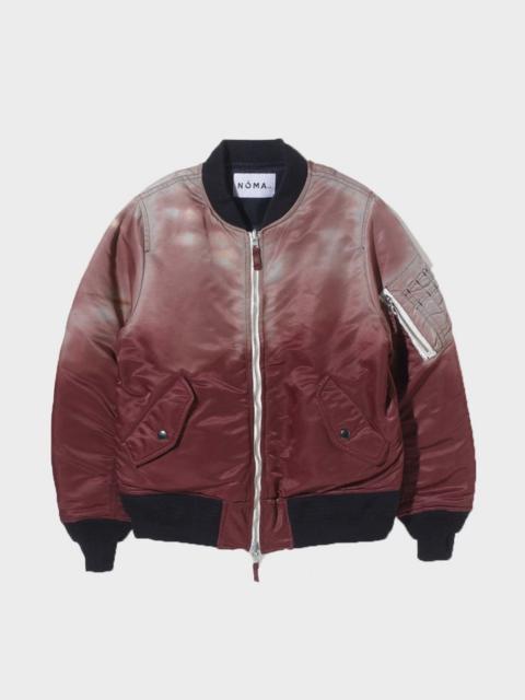 Other Designers NOMA t.d - Hand dye MA-1 Jacket