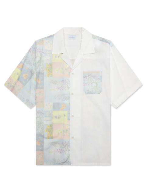 John Elliott CAMP SHIRT - SUPER BLOOM GRID