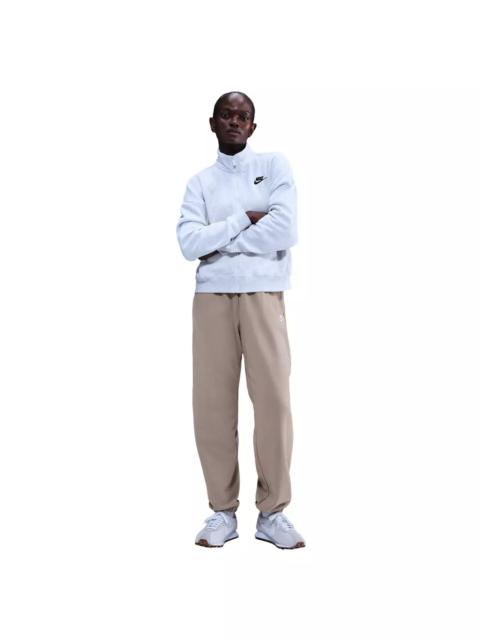 Nike Women's Sportswear Club Fleece Mid-Rise Oversized Sweatpants - Light Brown