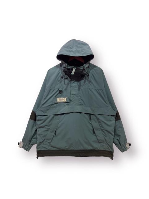 Other Designers Vintage - 🔥VTG WOOLRICH SIGMET ANORAK PULLOVER HOODED WINDBREAKER - M