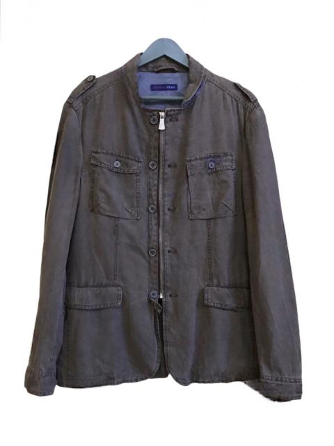 Trussardi Jeans Multi Pocket Zipped Jacket