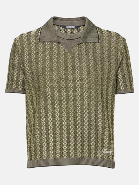 JACQUEMUS Marino polo shirt