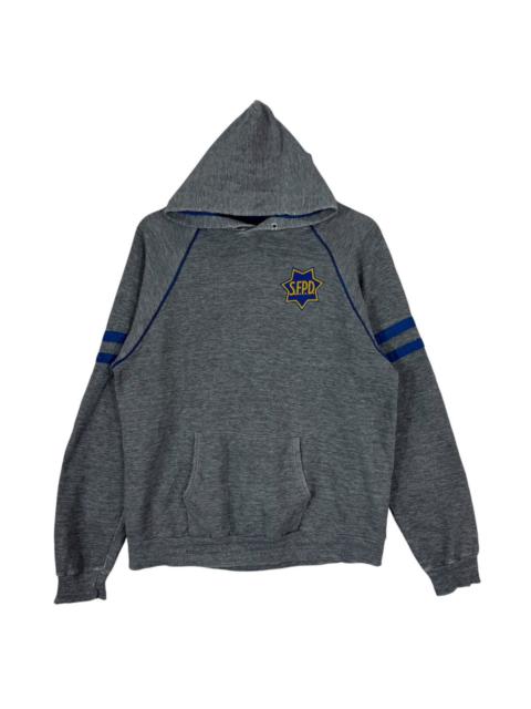 Other Designers VINTAGE SAN FRANCISCO POLICE DEPARTMENT HOODIE SWEATER