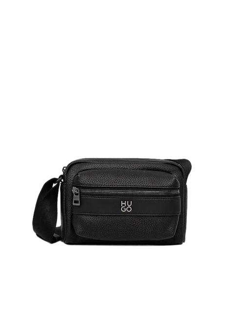 HUGO Quantic zip-fastening logo-plaque shoulder bag