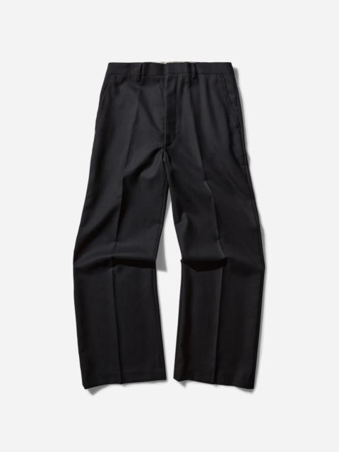 Wool Trousers Black