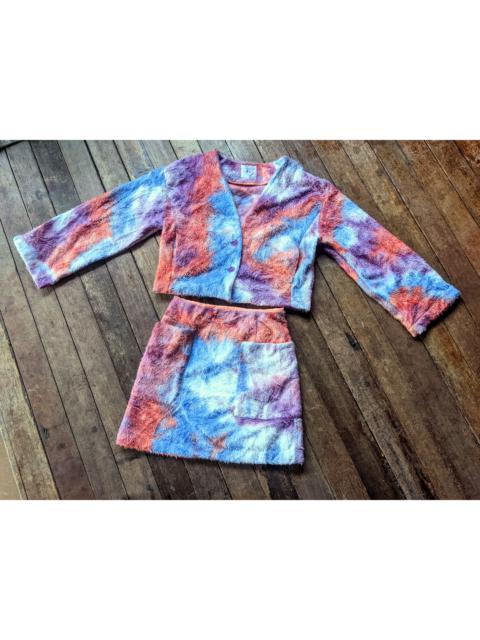 Other Designers Atmos Fur Blazer And Mini Skirts