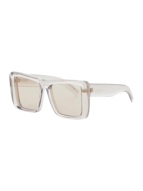 SAINT LAURENT Saint Laurent Women Sunglasses 'Sl 900 Howl' With Beige Plastic Frame