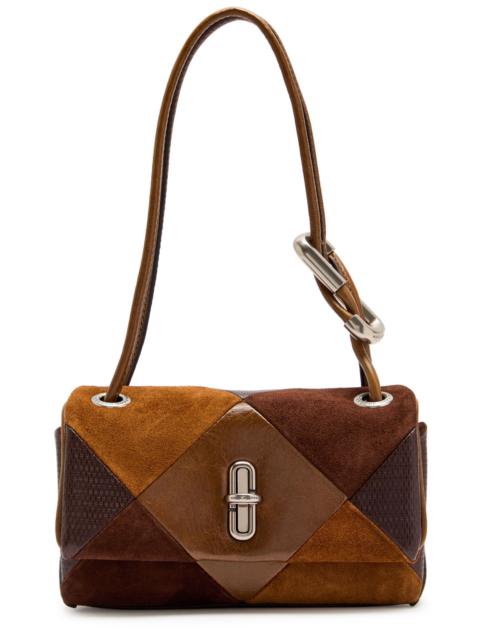 Marc Jacobs Marc Jacobs The Mini Dual Patchwork Leather and Suede Shoulder bag