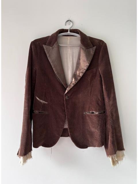 TAKAHIROMIYASHITA TheSoloist. Soloist Early Velvet Court Blazer