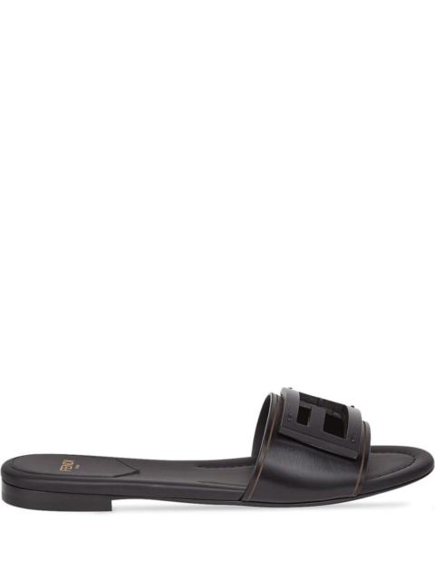 FENDI Fendi Women Baguette Leather Slides