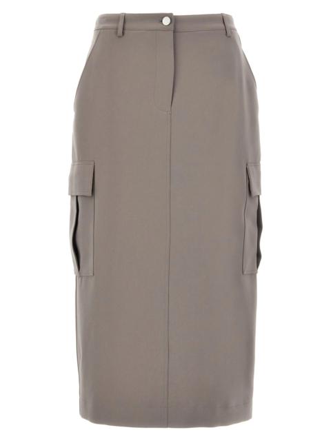 Theory 'Relaxed Cargo' skirt