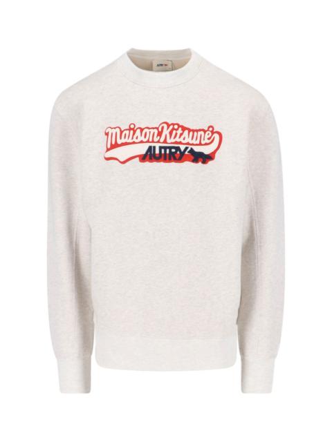 AUTRY X MAISON KITSUNÈ LOGO SWEATSHIRT