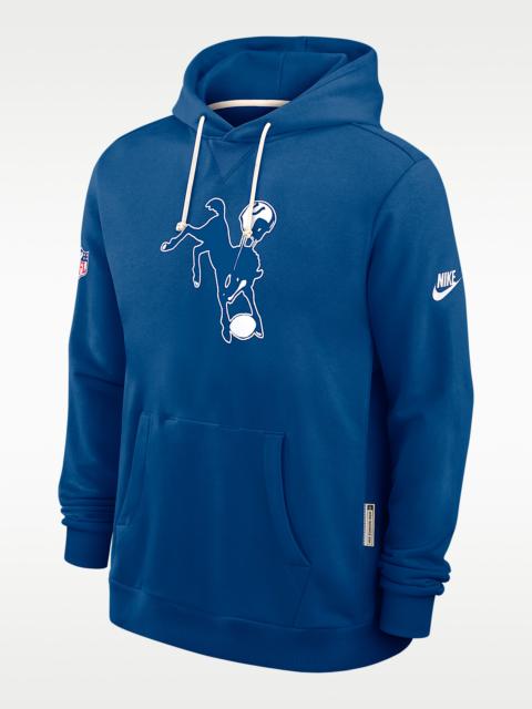 Nike Indianapolis Colts Alt Offensive Set Play Sideline Men's Nike Dri-FIT NFL Pullover Hoodie