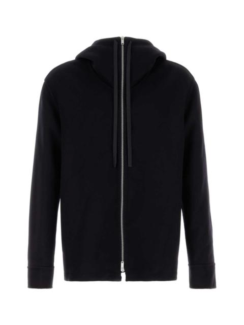 Jil Sander Jil Sander Men Midnight Blue Cashmere Cardigan