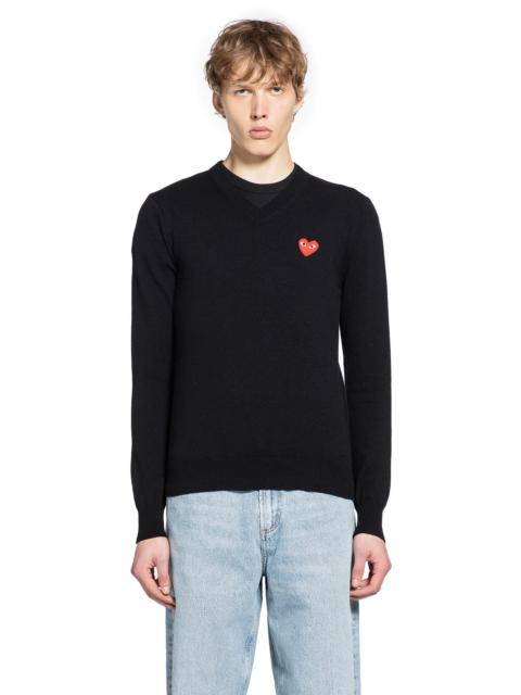 Comme des Garçons PLAY Wool Heart Sweater